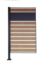 Kliko Ombouw 83x150cm Antraciet Houtlook | Nieuw | Scherp..., Ophalen of Verzenden, Nieuw, Overige materialen, Containerberging