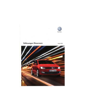 2011 VOLKSWAGEN PROGRAMMA BROCHURE ENGELS AUSTRALIE, Nieuw, Volkswagen, Author