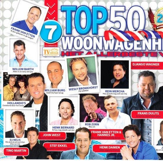 Woonwagenhits Top-50 Vol. 7 - CD, Cd's en Dvd's, Cd's | Overige Cd's, Verzenden