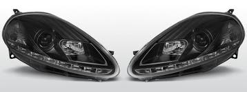 Koplampen Devil Eyes | geschikt voor Fiat Grande Punto 2005-, Verzenden, Nieuw, Fiat