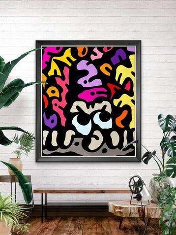 Nuno Barbedo (1983) - Confort zone (XL Size Painting)