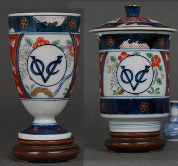 Taisho Period (20th Century) - Schotel (3) - VOC (Vereenigde