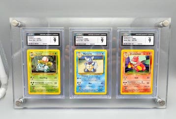Pokémon - 3 Graded card - Ivysaur, Wartortle, Charmeleon -, Nieuw