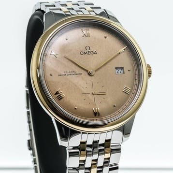 OMEGA - 41 mm, stainless steel  yellow gold on stainless, Nieuw