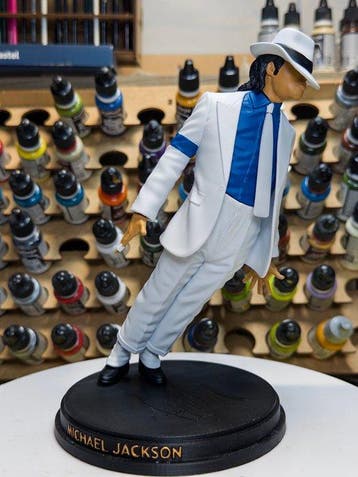 Figuur - Michael Jackson - Hars, Handverf