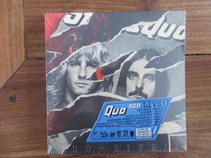 Status Quo - Live! (8 CDs box) - Deluxe Edition - CD box set, Cd's en Dvd's, Vinyl Singles