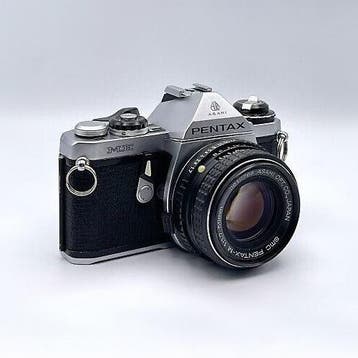 Pentax ME + Pentax SMC 50mm f/1.7 - Tweedehands, Verzenden, Gebruikt, Spiegelreflex, Pentax