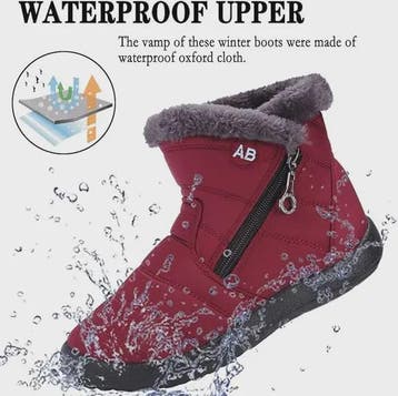 Dames Winter Snowboots: Warme Faux Fur Voering, Waterdicht &, Verzenden, Nieuw