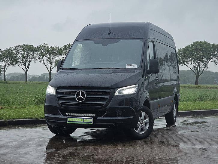 Zakelijke Lease |  Mercedes-Benz Sprinter 319, Auto's, Bestelauto's, Lease, Automaat, Financial lease, Zwart, Mercedes-Benz, Diesel