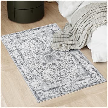 Vintage design vloerkleed Aliya, laagpolig - 80 x 150 cm, Verzenden, Nieuw