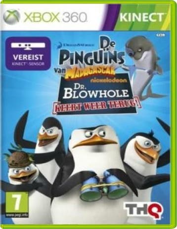 De Pinguins Van Madagascar - Dr.Blowhole [Xbox 360], Ophalen of Verzenden, Nieuw