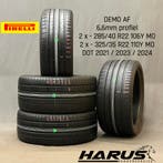 285/40/22 325/35/22 MO Pirelli zomerbanden 6,6mm profiel 4X, Auto-onderdelen, Banden en Velgen, Gebruikt, 325 mm, Overige maten