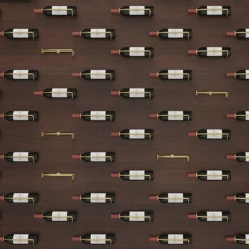 Wandmontage Wijnrek Flessenhouder - Stijlvol IJzeren Metaal, Verzenden, Nieuw