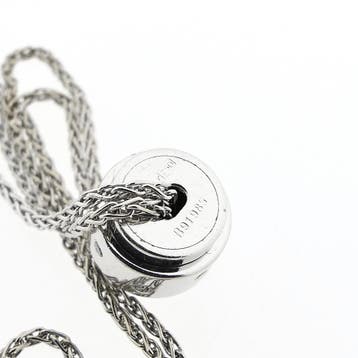 Piaget witgouden Possesion collier met vaste hanger en di..., Sieraden, Tassen en Uiterlijk, Gebruikt, Ophalen of Verzenden, Met edelsteen