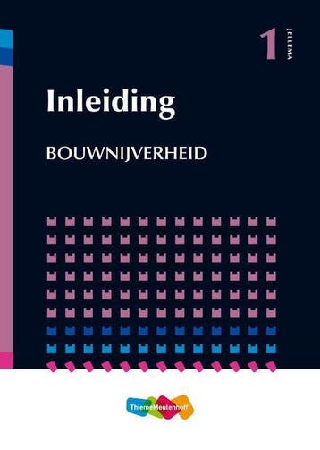 9789006951615 Jellema Inleiding bouwnijverheid deel 1, Verzenden, Zo goed als nieuw, I.R. Pijpers