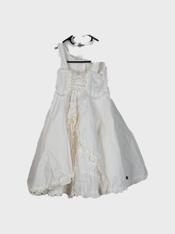 Cozum Occasion Dress Dames maat S Wit Vintage, Wit, Ophalen of Verzenden, Maat 36 (S), Cozum
