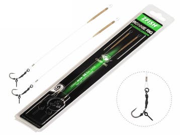 Fluorocarbon Ronnie Rig + Bait Screw 2 st. - Karper XL, Verzenden, Nieuw, Overige typen