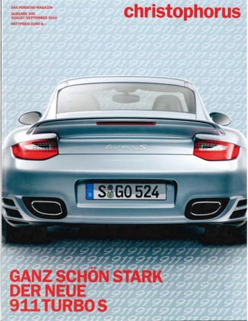2010 PORSCHE CHRISTOPHORUS MAGAZINE 345 DUITS, Nieuw, Porsche, Author