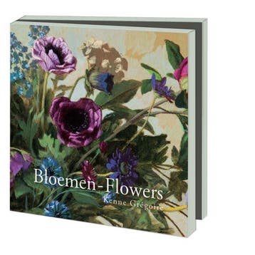 Kaartenmapje met env, vierkant: Bloemen, Kenne Gregoire, Verzamelen, Ansichtkaarten | Themakaarten, Ophalen of Verzenden, Gelopen