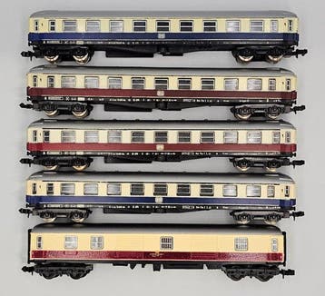 Lima, Ibertren N - Modeltrein personenwagonset (5) - Vijf, Hobby en Vrije tijd, Modeltreinen | N-Spoor, Nieuw