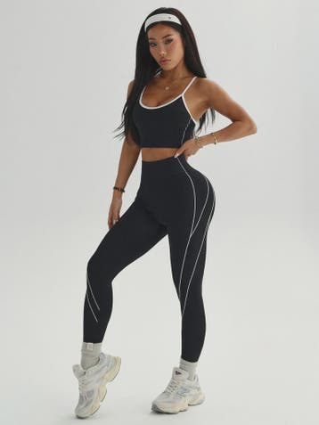 Seamless Yoga Set Dames: Sport BH & Hoge Taille Legging, Verzenden, Nieuw