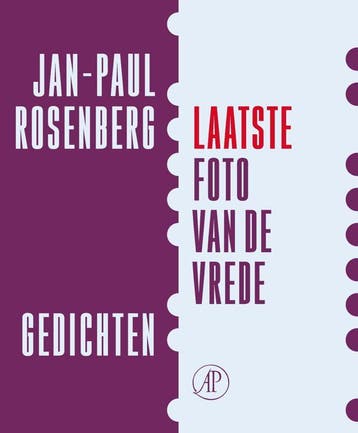 Laatste foto van de vrede (Goed), Boeken, Verzenden, Nieuw, Jan-Paul Rosenberg