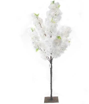 Bloesemboompje Zijden bloemen Wit 120 cm per stuk, Ophalen of Verzenden, Nieuw