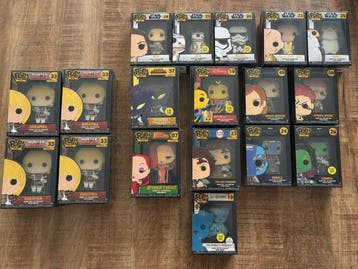 POP! - Funko Pop - Pin set - Star Wars / Disney / Marvel /
