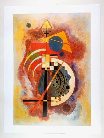 Wassily Kandinsky (1866-1944) - Hommage à Grohmann, 1926 -