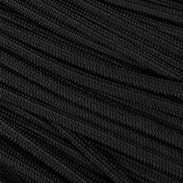 Rol 100 meter - Black Paracord 550 - #14, Ophalen of Verzenden, Nieuw, Draad