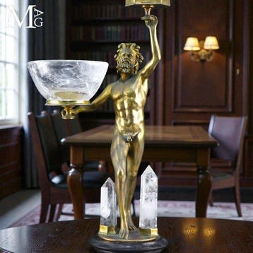 Lichtgevend rotskwarts en een twintigste-eeuwse Duitse, Antiek en Kunst