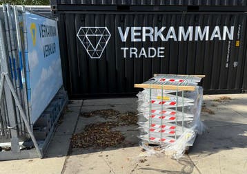 Aluminium Container Oprijplaten 8000 kg