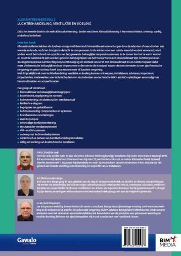 Luchtbehandeling, ventilatie en koeling / Klimaatbeheersing, Boeken, Verzenden, Gelezen, Rob van den Berge