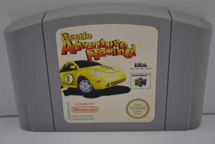 Beetle Adventure Racing (N64 NOE), Spelcomputers en Games, Games | Nintendo 64, Zo goed als nieuw, Verzenden