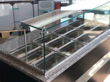 Buffet Saladebar | poké bowl vitrine , Sushi-tapas vitrine, Ophalen of Verzenden, Nieuw in verpakking, Bakkerij en Slagerij