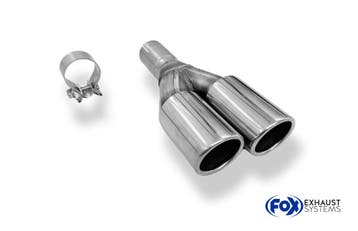 FOX Audi A2 - 1.6l 1.4l 1.4l TDI uitlaat voor FOX einddemper, Verzenden, Nieuw