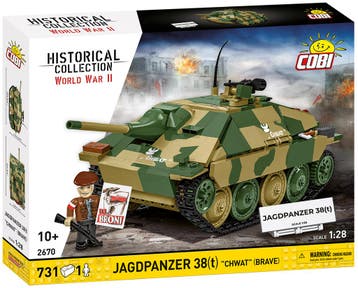 COBI 2670 Jagdpanzer 38(t) (Leger bouwsets, Modelbouwsets), Verzenden, Nieuw