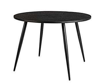 Eettafel Mo | Teakhout Zwart, Huis en Inrichting, Ophalen of Verzenden, Nieuw