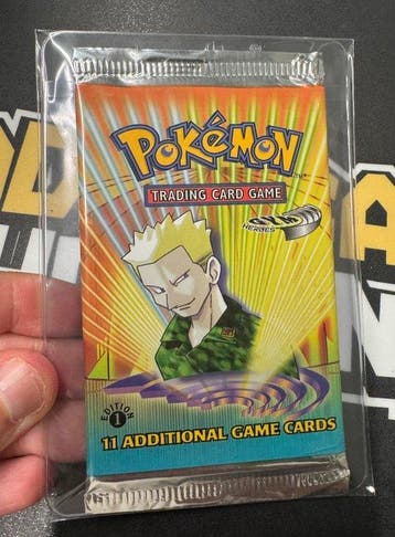 Pokémon - 1 Booster pack - Pokemon Gym Heroes 1st Edition, Nieuw