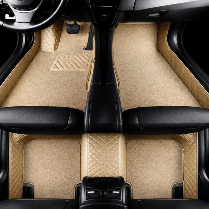 Audi A3 Luxe Leren Vloermatten (2014-2025), Auto-onderdelen, Besturing, Nieuw, Verzenden