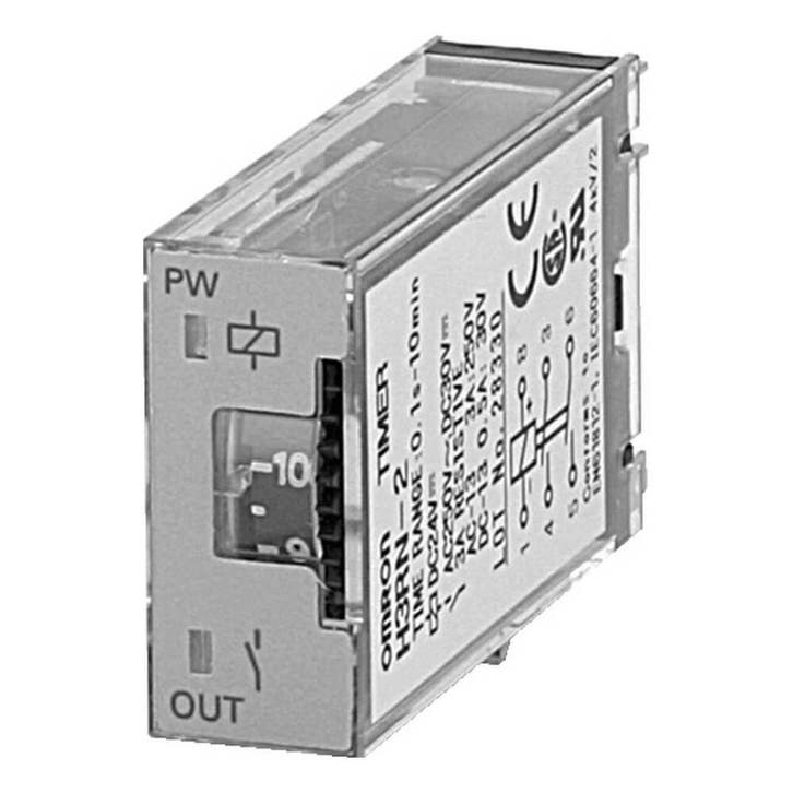 Omron H3RN Multifunctionele Timer Relais 24VDC 8-Pin DPST -, Doe-het-zelf en Verbouw, Elektra en Kabels, Overige typen, Nieuw