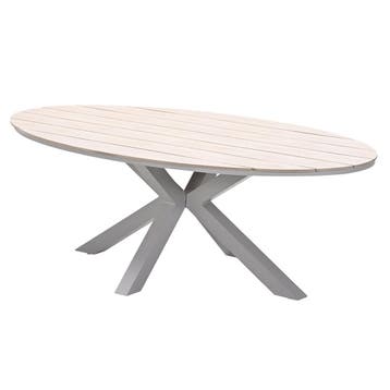 Garden Impressions Tulli tuintafel 220x115 cm - light teak, Verzenden, Nieuw
