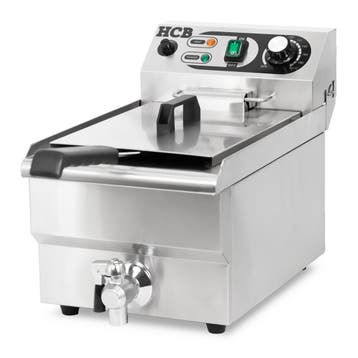 HCB Friteuse - 8,5 liter - 230V - RVS, Verzenden, Nieuw in verpakking