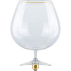 Segula LED Floating glas Cognac helder met heldere basis, Ophalen of Verzenden, Nieuw