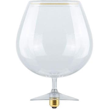 Segula LED Floating glas Cognac helder met heldere basis, Ophalen of Verzenden, Nieuw