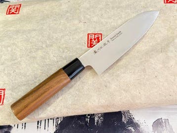 Satake SWORD SMITH - Keukenmes - Santoku - Staal - Japan -