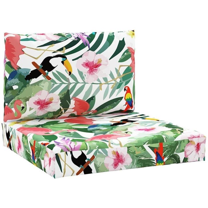Loungekussens polyester | 2-delig | Laatste Stuk!, Tuin en Terras, Tuinmeubel-accessoires, Zo goed als nieuw, Ophalen of Verzenden