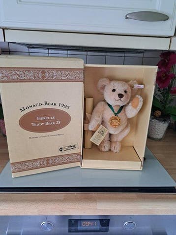 Steiff - Teddybeer Hercule Teddy Bear 28 - 1990-2000 -