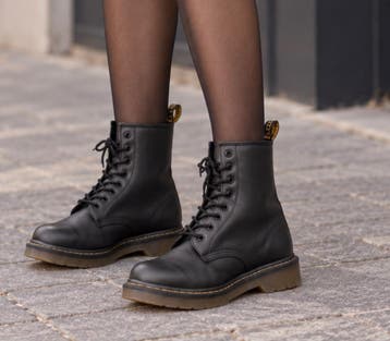 Trendy Zwarte Veterboots Dames | 36-41 | €34,95, Kleding | Dames, Kids &meer, Nieuw, Zwart, Lage of Enkellaarzen