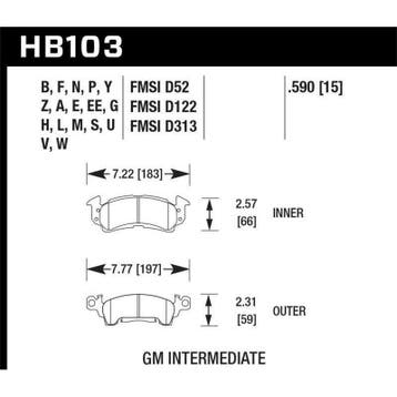 Hawk HPS Street Brake Pads, Ophalen of Verzenden, Nieuw